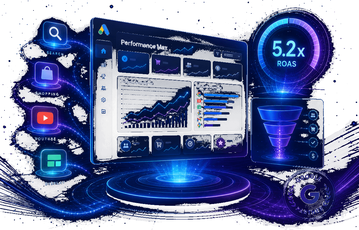 Unled Google Ads Agency - Performance Max, Search, Shopping, YouTube management